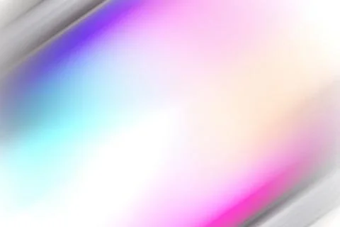 Abstract soft iridescent gradient background with pastel pink, blue, and wh.. Illustrazione stock