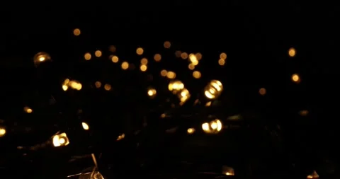 Abstract Soft light blurry bokeh. Golden light bokeh. Christmas Bokeh background Stock Footage 172351637