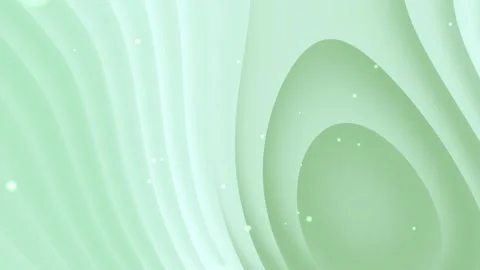 Abstract soft light green background with curves and highlights Видео 289438305