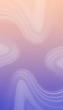 Abstract Soft Liquid Waves Background in Peach and Purple Gradient Stock Illustration
