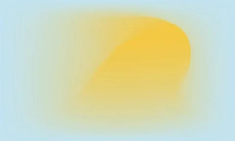 Abstract soft mesh gradient background with light blue and vibrant yellow f.. Stock Illustration