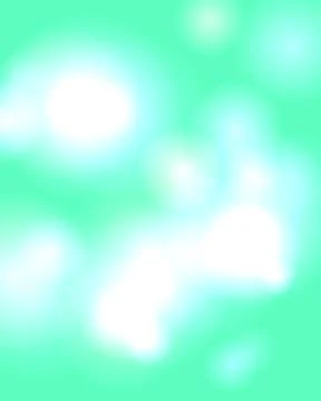 Abstract soft mint green background with white bokeh light leaks and dreamy.. Stock Illustration