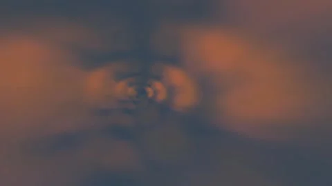 Abstract Soft Orange and Dark Blue Ethereal Swirling Motion Stockbeeldmateriaal 332455918
