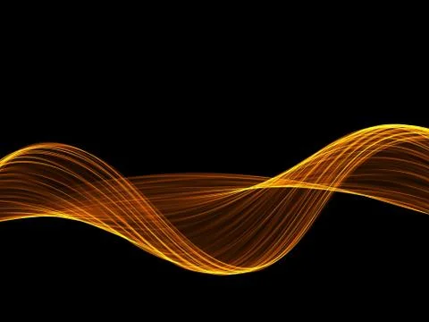 Abstract soft orange color technology modern futuristic background Stock Illustration