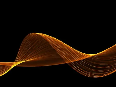 Abstract soft orange color technology modern futuristic background Stock Illustration