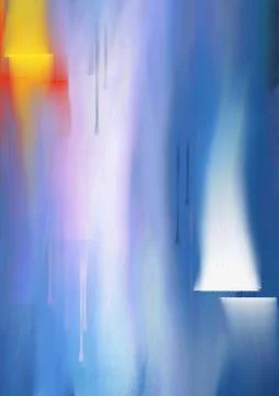 Abstract Soft Painting Stock Illustration