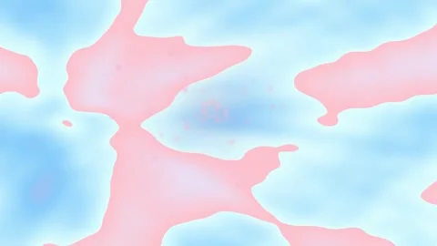 Abstract Soft Pastel Clouds Forming Gentle Motion in Tranquil Light Show Stock Footage 337888687