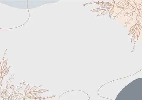 Abstract soft pastel floral elements concept of background in vector eps Stock Illustration