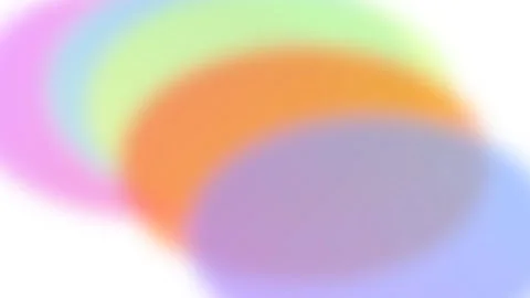 Abstract Soft Pastel Gradient Background with Blurry Circular Shapes Vídeo Stock 340341217