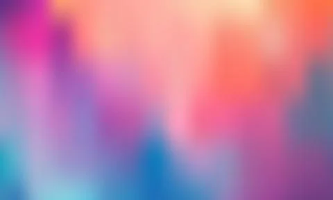Abstract Soft Pastel Gradient Background with Vibrant Pink Orange and Blue .. 스톡 일러스트