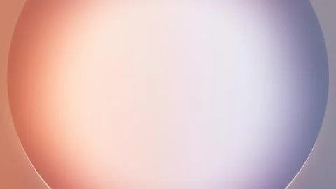 Abstract soft pastel gradient background with transparent glass circle. Min.. イラスト素材