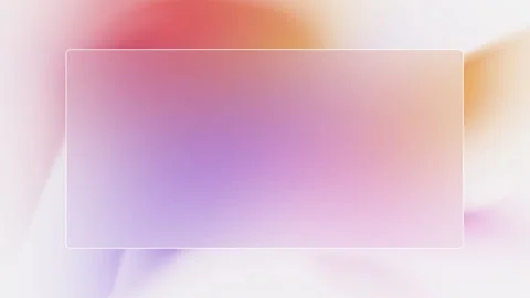 Abstract Soft Pastel Gradient Motion Background with Glassmorphism Frame. Stock Footage 330467961