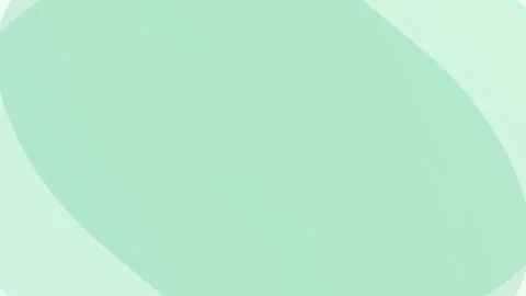 Abstract soft pastel green background with smooth flowing organic shapes 库存影片 336262435