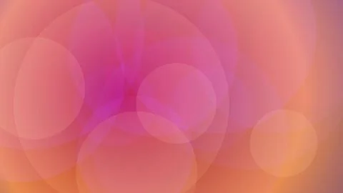 Abstract soft pink and orange gradient background with overlapping transluc.. Stock Illustration