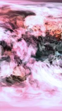 Abstract soft pink and white smoke clouds with dreamy haze and gentle blur,.. Stock Illustration