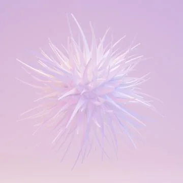 Abstract soft pink background. 3d illustration, 3d rendering. Stock Illustration