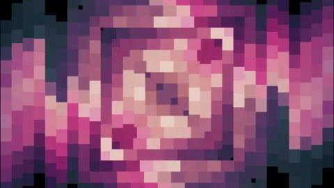 Abstract soft pink color pixel block background New quality holiday universal Stock Illustration