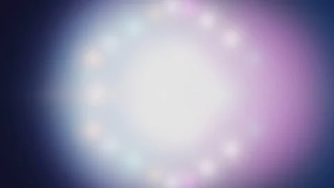 Abstract Soft Purple and Blue Bokeh Light Motion Background Video stock 332708473