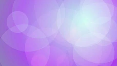 Abstract Soft Purple Bokeh Background with Overlapping Glowing Circles and .. Stock Illustration