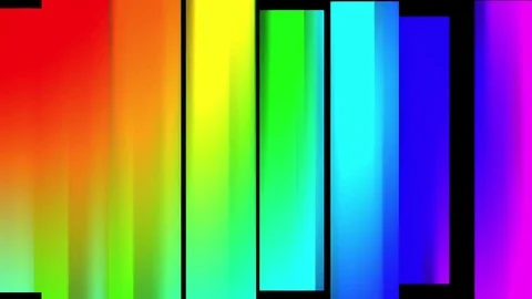 Abstract soft rainbow color moving block background \ New quality universal Stock Footage 79922726