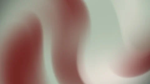 Abstract Soft Red and White Shapes Flowing in Blurred Minimal Background Видео 334867306