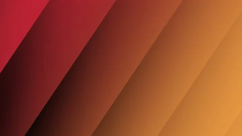 Abstract soft red geometric rectangle with drop shadow background. Stock Footage 158055639