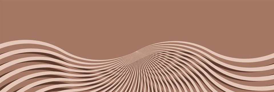 Abstract Soft Warming Brown Mocha Mousse background with light rays. Luxury 스톡 일러스트