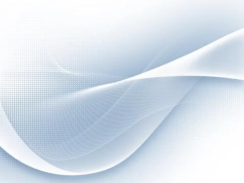 Abstract Soft Wavy Background Stock Illustration