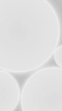 Abstract soft white 3d background with layered circular shapes smooth gradi.. Stock Illustration