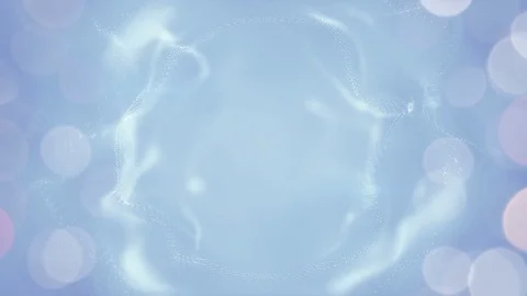 Abstract soft white background with waves and blur lights 4k UHD (3840x2160) Stock-Footage 81374877