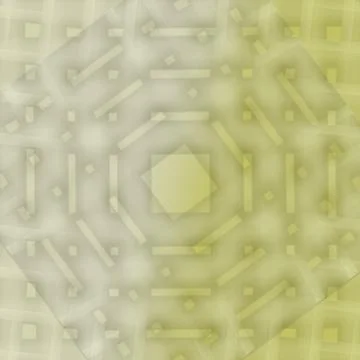 Abstract Soft Yellow Geometric Background | Modern Pattern Art Stock Illustration