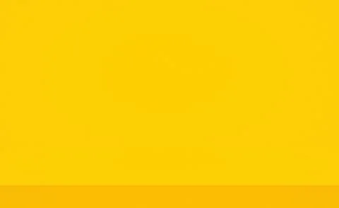 Abstract solid of shining yellow gradient studio wall room background. Stock Illustration