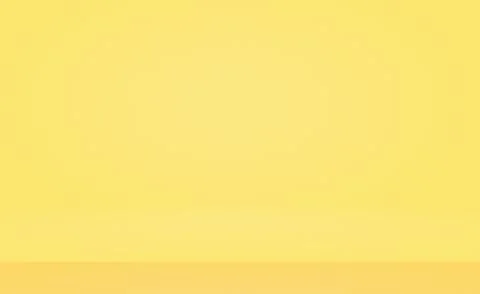 Abstract solid of shining yellow gradient studio wall room background. イラスト素材