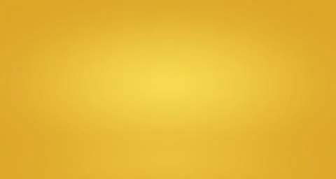 Abstract solid of shining yellow gradient studio wall room background. Illustrazione stock