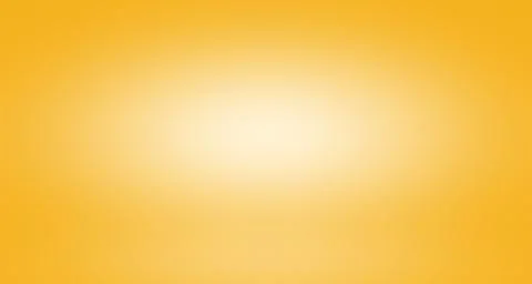 Abstract solid of shining yellow gradient studio wall room background. Stock Illustration