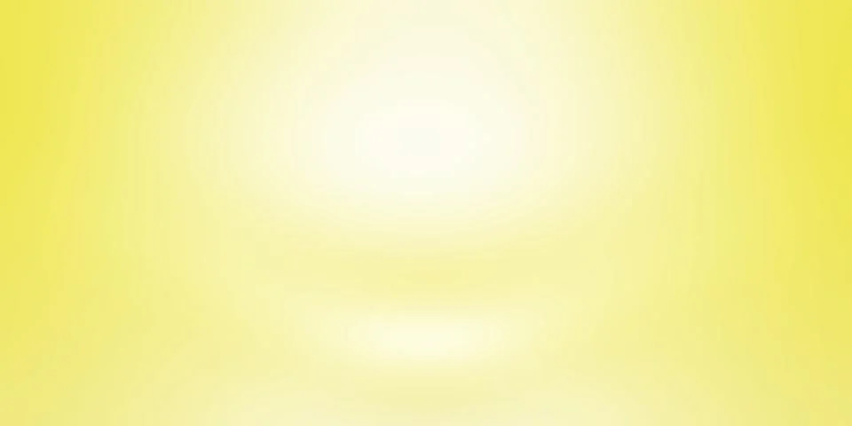 Abstract solid of shining yellow gradient studio wall room background. イラスト素材