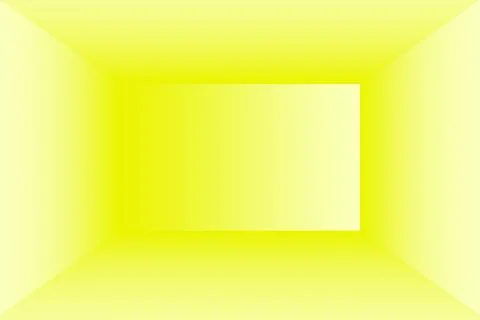 Abstract solid of shining yellow gradient studio wall room background. イラスト素材