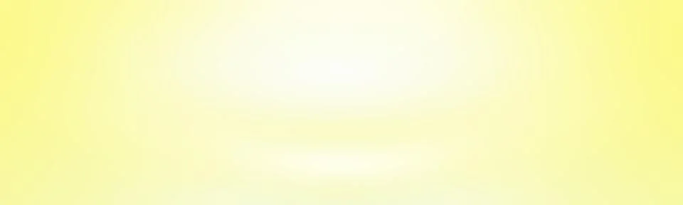 Abstract solid of shining yellow gradient studio wall room background. Stock Illustration