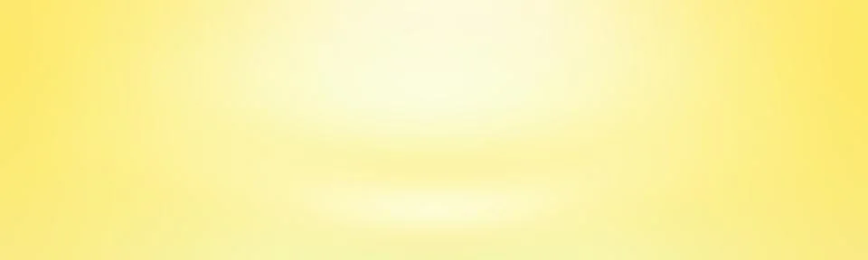 Abstract solid of shining yellow gradient studio wall room background. Stock Illustration