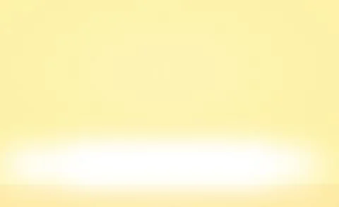 Abstract solid of shining yellow gradient studio wall room background. 스톡 일러스트