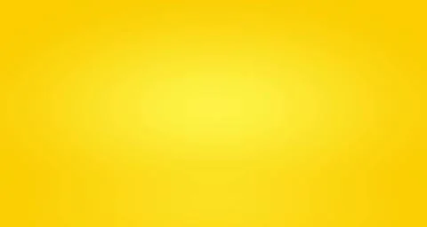 Abstract solid of shining yellow gradient studio wall room background. Abs... 写真素材