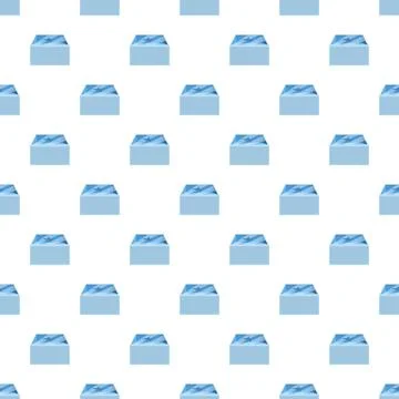 Abstract somalia flag box seamless pattern Stock Illustration