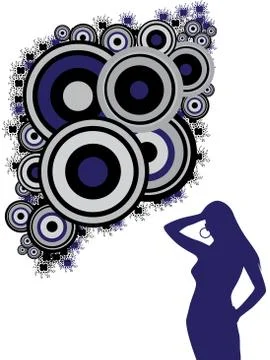 Abstract sound Stock Illustration