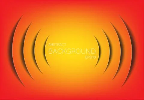 Abstract sound wave technology background. Infographics elements in the form of Illustrazione stock