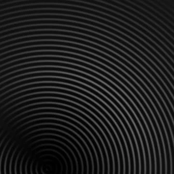Abstract sound waves effect gray color on black background Stock-Illustration