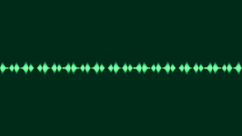 Abstract Soundwave Visualization on Dark Background Loop Stock Footage 336544922
