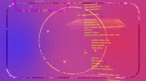 Abstract Source Code Animation Stock Footage 22114209