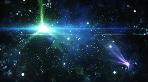 Abstract space and star background. Loopable Stock Footage 980000
