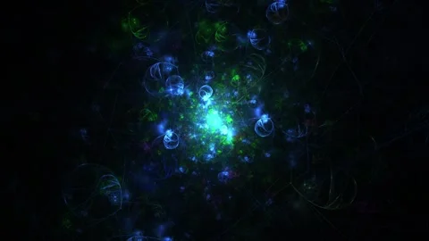 Abstract Space Animation Stock Footage 255634156