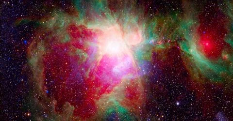 Abstract space background. Elements of this image furnished by NASA Stock Photos